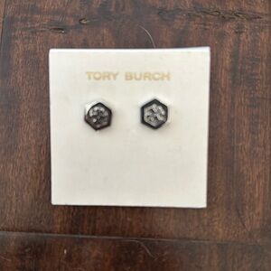 Tory Burch Hexagon Earrings